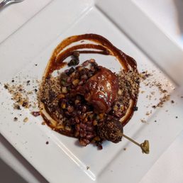 Seared Foie Gras & Malted Milk Cashew Crumble