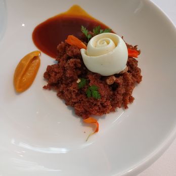 The Modern - Deconstructed carrot cake - New American Near Me - New York, New York The Modern - Deconstructed carrot cake - New American Near Me - New York, New York