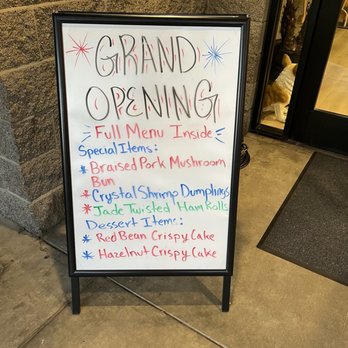 Hidden Dumpling House - Landpark - Grand Opening sign - Chinese Near Me - Sacramento, California Hidden Dumpling House - Landpark - Grand Opening sign - Chinese Near Me - Sacramento, California