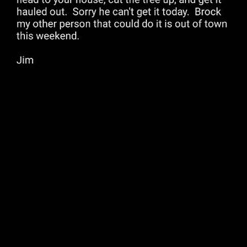 Idacrest Landscaping - Text on Saturday with his excuse as to why he couldn't make it. - Landscaping Near Me - Nampa, Idaho