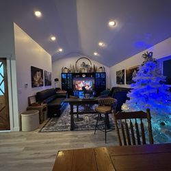 C & H Electric & Construction - Addition with living area and inside access to full basement