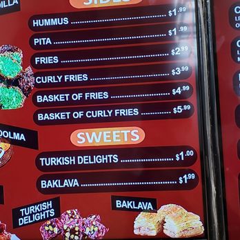 Falafel Corner - Side menu - Falafel Near Me - Sacramento, California Falafel Corner - Side menu - Falafel Near Me - Sacramento, California