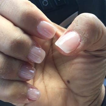 Bliss Nails & Spa - This is how they let me leave the salon. I had acrylic on sides of my nails and they weren't evenly shaped or filed down evenly - Nail Salons Near Me - Miramar, Florida Bliss Nails & Spa - This is how they let me leave the salon. I had acrylic on sides of my nails and they weren't evenly shaped or filed down evenly - Nail Salons Near Me - Miramar, Florida