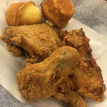 Cluck U Chicken - Fried chicken and French fries and their perfect little cornbread bites - Chicken Wings Near Me - Toms River, New Jersey