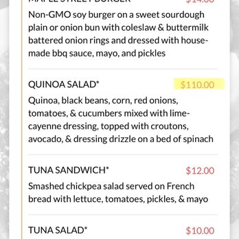 Kindred - WOW that must be one dam good salad for $110 - Vegan Near Me - New Orleans, Louisiana