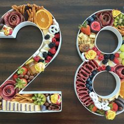 Dallas Charcuterie Lab - Number Letter Charcuterie Board