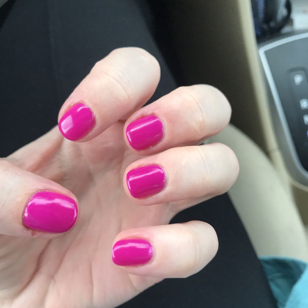 Went for a brighter fuchsia this time! Very summery! Love them! Just so pretty! :) Went for a brighter fuchsia this time! Very summery! Love them! Just so pretty! :)