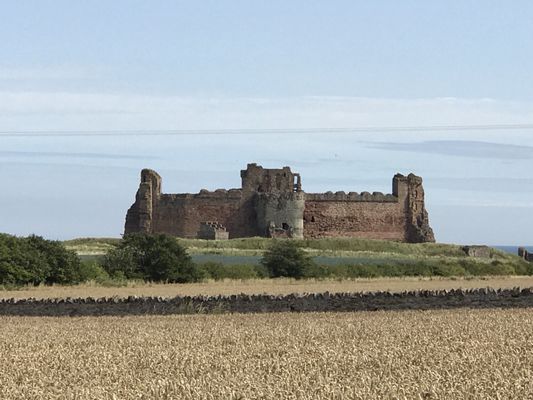 Tantallon Castle by null