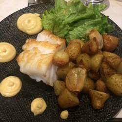 Aux Planches - Spécialité du chef, morue, pomme de terre et son aïoli