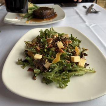 Chalet Gourmet - Apricot Bacon Salad (The plate behind) Meatloaf - Salad Near Me - Somerset, Kentucky