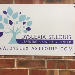 Dyslexia St. Louis Learning and Advocacy Center - Our sign is on the building.