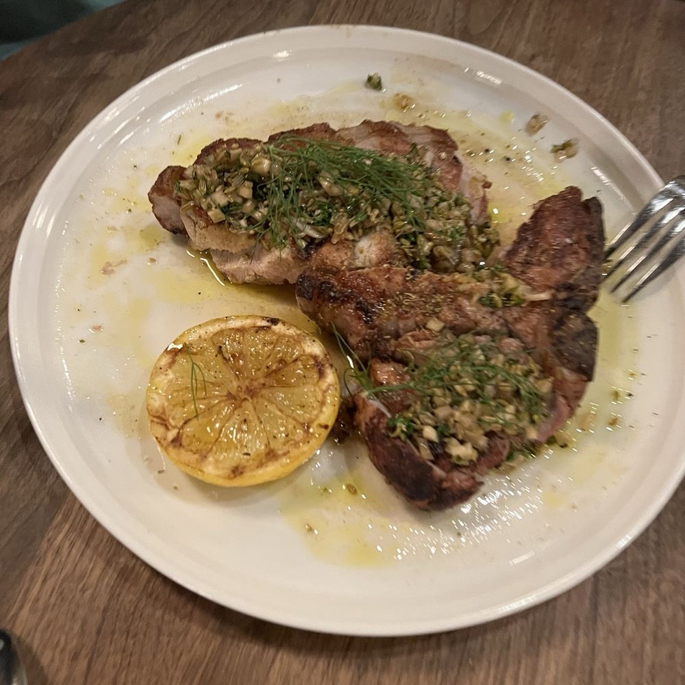 Ofena - Pork chop $36 a la cart - Italian Near Me - San Francisco, California