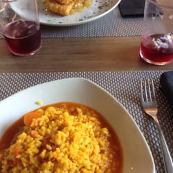 El 9 Brasserie - Arroz y bacalao.