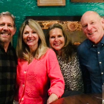 Ceviche's - Bar area seating by the Panama Map - with high school friends from Panama - Seafood Near Me - Wilmington, North Carolina