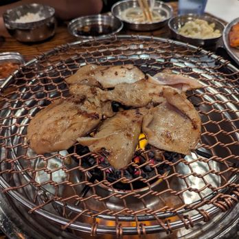 Jongro BBQ - Chicken BBQ (chicken breast) - Korean Near Me - New York, New York Jongro BBQ - Chicken BBQ (chicken breast) - Korean Near Me - New York, New York