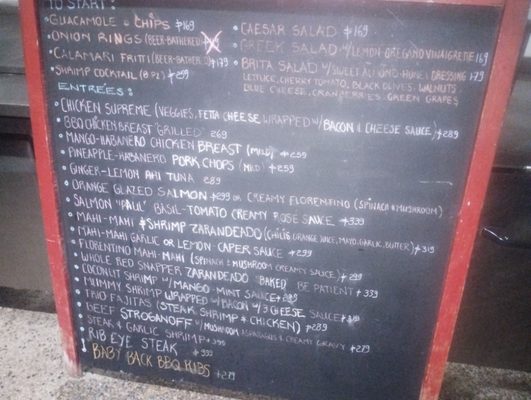 Menu photo 4 Mismaloya Grill Puerto Vallarta, JAL