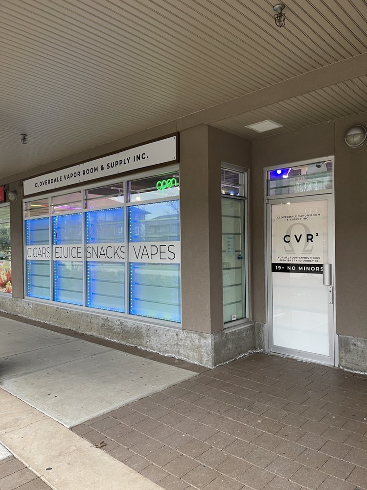 CLOVERDALE VAPOR ROOM Updated July 2024 5757 176 Street, Surrey