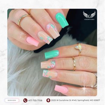 Golden Nails Salon  - Nail Salons Near Me - Springfield, Missouri