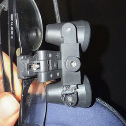 Prince Wireless & Optical - Another angle of the job done. You can see the connection is distorted and the scopes are out of alignment due to them causing that