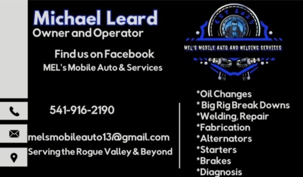 Mel's mobile auto & service