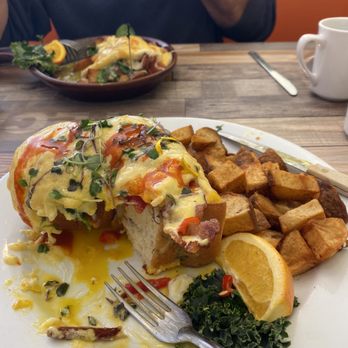 Eggscellent - Can't remember but a Benedict of some sort...so good!! - Breakfast & Brunch Near Me - Las Vegas, Nevada