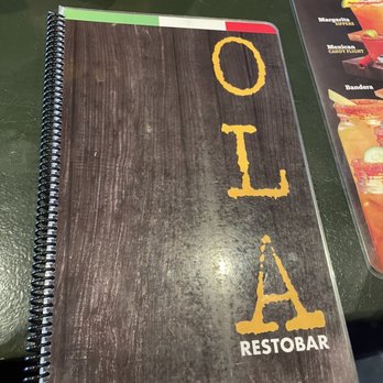 OLA Restobar - The menu! - New American Near Me - Covina, California