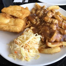 2 pieces of halibut plus poutine upgrade 2 pieces of halibut plus poutine upgrade