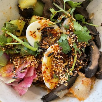 Two Hands - Miso Mushroom Bowl - Cafes Near Me - New York, New York Two Hands - Miso Mushroom Bowl - Cafes Near Me - New York, New York