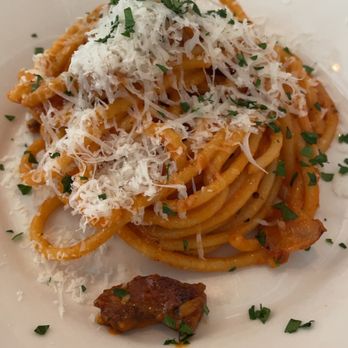 Ever Andalo - Bucatini all'Amatriciana - Italian Near Me - Charlotte, North Carolina