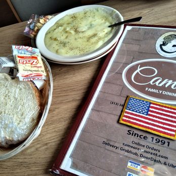 Cameo Restaurant - Cream of Taters Soup - Diners Near Me - Lincoln Park, Michigan