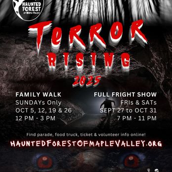 Haunted Forest of Maple Valley - Haunted Houses Near Me - Maple Valley, Washington Haunted Forest of Maple Valley - Haunted Houses Near Me - Maple Valley, Washington