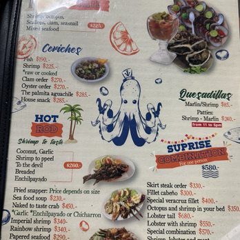 Mariscos La Palmita - Menu - Seafood Near Me - Cabo San Lucas, BCS Mariscos La Palmita - Menu - Seafood Near Me - Cabo San Lucas, BCS