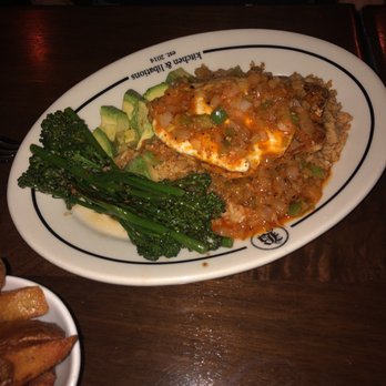 Bosscat Kitchen & Libations - Cajun Brick Chicken-added egg and avocado as suggested by our waiter. - New American Near Me - Houston, Texas