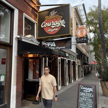 Courage Anyone - Entrance - Cocktail Bars Near Me - San Jose, California