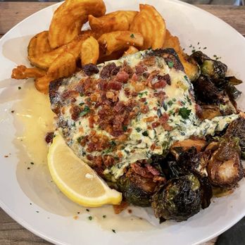 Latitude Seafood - Mahi rockerfella - Seafood Near Me - Chesterfield, Virginia Latitude Seafood - Mahi rockerfella - Seafood Near Me - Chesterfield, Virginia