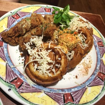 Miss Shirley's Cafe, Roland Park - Chicken and waffles ($14.99) - American Near Me - Baltimore, Maryland Miss Shirley's Cafe, Roland Park - Chicken and waffles ($14.99) - American Near Me - Baltimore, Maryland