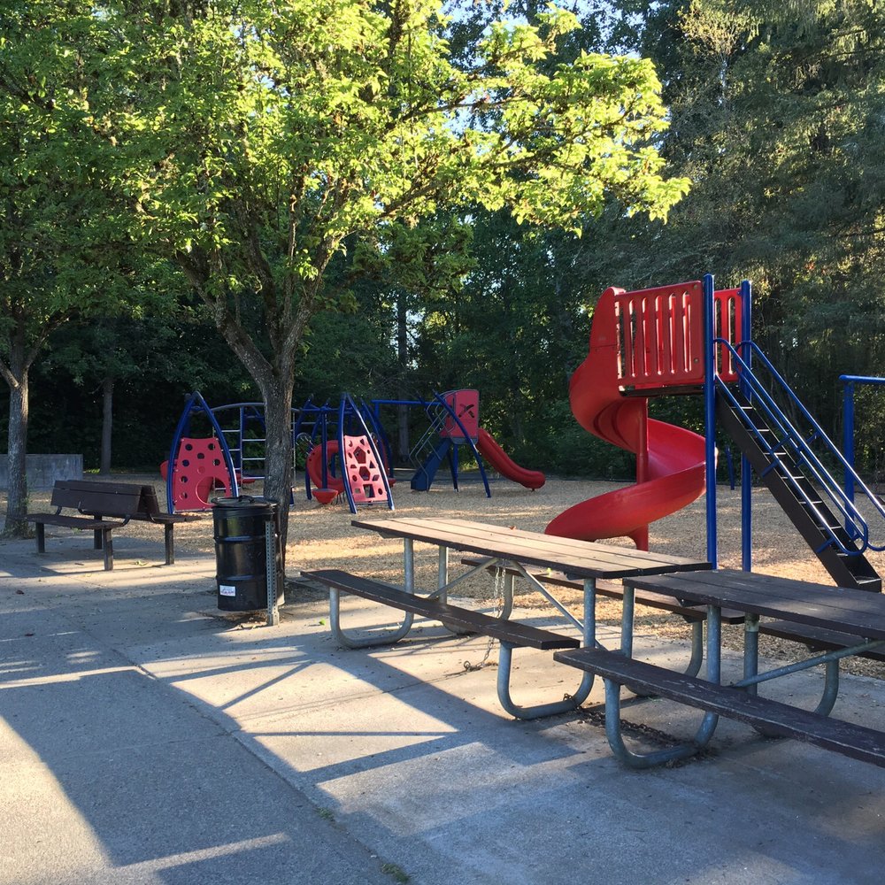 Smaller playground. Smaller playground.