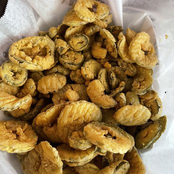 Skinny J's - Beer basket.. Fried pickles and jalapeños!! Really good!! - Steakhouses Near Me - North Little Rock, Arkansas Skinny J's - Beer basket.. Fried pickles and jalapeños!! Really good!! - Steakhouses Near Me - North Little Rock, Arkansas