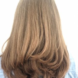 Layered shaggy Cut Layered shaggy Cut