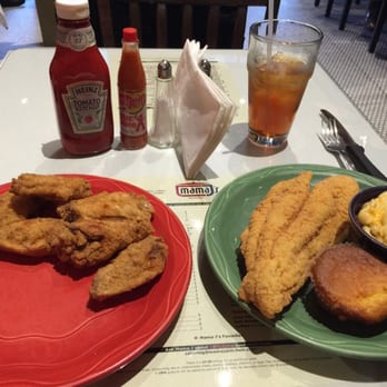Mama J's Kitchen - Fried winglets and catfish with mac and cheese. - Soul Food Near Me - Richmond, Virginia Mama J's Kitchen - Fried winglets and catfish with mac and cheese. - Soul Food Near Me - Richmond, Virginia