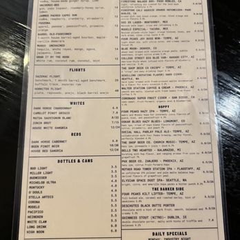 Social Hall - Drink Menu (May 2024) - Bars Near Me - Tempe, Arizona