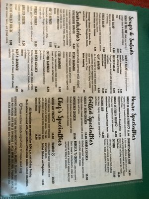 Menu photo 1 Cohearts Riverhouse Ripley, OH Menu photo 1 Cohearts Riverhouse Ripley, OH