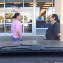 This lady in pink was leaning on my car like it was heres when i was coming out of the store rude ppl here This lady in pink was leaning on my car like it was heres when i was coming out of the store rude ppl here