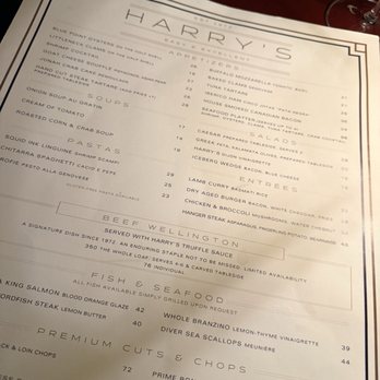 Harry's - Steakhouses Near Me - Manhattan, New York