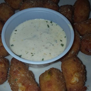 Vortex Bar & Grill - Cheesy balls (curds) served with jalepeno ranch! - American Near Me - Atlanta, Georgia
