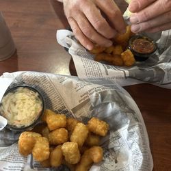 Time Out Sports Bar and Grill - Shrimp basket