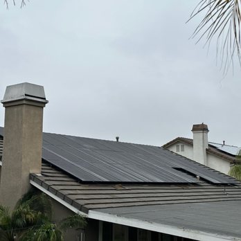 SolarTech - Solar panels on the back roof of my house right after they were installed. - Solar Installation Near Me - El Cajon, California SolarTech - Solar panels on the back roof of my house right after they were installed. - Solar Installation Near Me - El Cajon, California