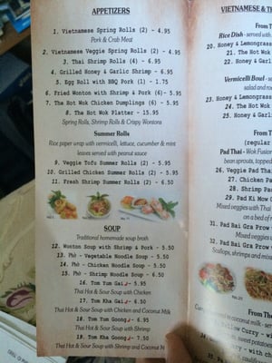 Menu photo 8 The Hot Wok - Asian Fusion Perth, ON