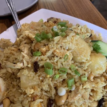 Nine & Nine Thai Kitchen - Pineapple Fried Rice - Thai Near Me - Pasadena, California Nine & Nine Thai Kitchen - Pineapple Fried Rice - Thai Near Me - Pasadena, California