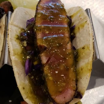 Vida Taco Bar Severna Park - Ahi tuna taco this is like sex in your mouth - Mexican Near Me - Severna Park, Maryland Vida Taco Bar Severna Park - Ahi tuna taco this is like sex in your mouth - Mexican Near Me - Severna Park, Maryland